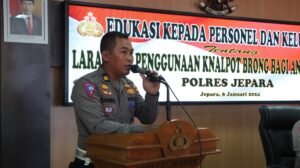 Cegah Kebisingan, Polres Jepara Gelar Edukasi Larangan Knalpot Brong