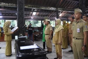 Bupati Demak Lantik dan Mutasi Jabatan Jajaran Setda