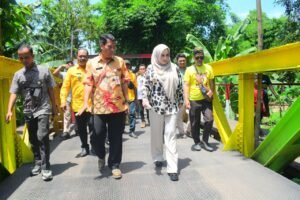 Usai Direhabiltiasi, Jembatan Kalijambe di Kecamatan Sragi Diresmikan