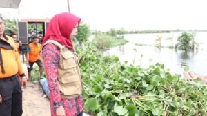 Banjir Mulai Surut, Bupati Eisti Terus Minta Lakukan Pompanisasi di Beberapa Titik