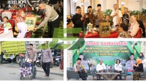 Cara Unik Polisi di Jepara Buka Puasa, Makan Bareng Sahabat Difabel Hingga Insan Media