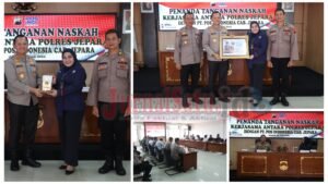 Permudah Pelayanan, Polres Jepara Jalin Kerjasama dengan PT Pos Indonesia