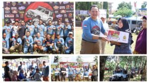 Cooling System Jelang Pilkada 2024, Polres Jepara Gelar Offroad Kamtibmas Hingga Baksos Bersama Ratusan Offroader