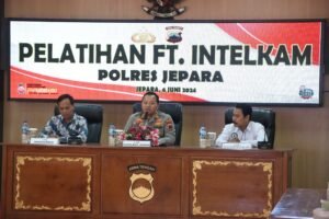 Tingkatkan Kemampuan Personil, Polres Jepara Gelar Pelatihan Fungsi Teknis Intelkam