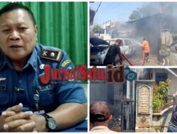 Kebakaran di Desa Pelem Kerep Melahap Tiga (3) Mobil dan empat (4) Sepeda Motor Milik Pengusaha Rental Mobil