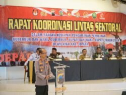 Cek Kesiapan Pilkada 2024, Polres Jepara Gelar Rakor Linsek Operasi Mantap Praja Candi