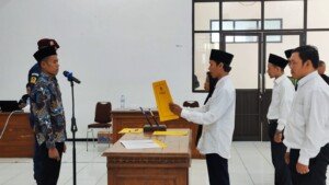 KPU Gelar PAW 4 Anggota PPK dan PPS Pilkada 2024