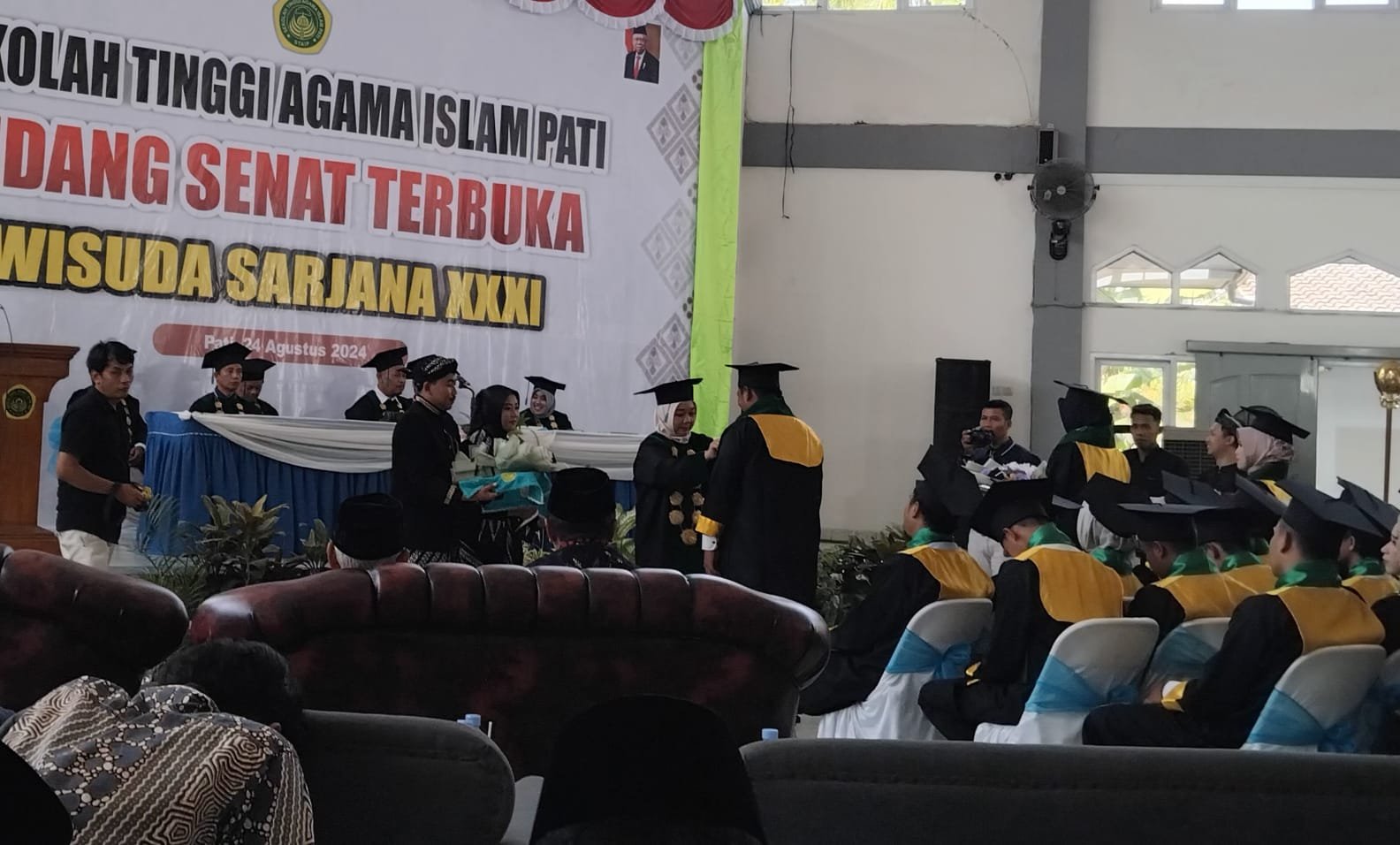 Sekolah Tinggi Agama Islam Pati Gelar Sidang Senat Terbuka Wisuda 177 Mahasiswa