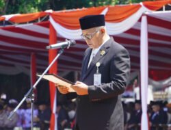 Upacara HUT ke-79 RI, Wakil Ketua II DPRD Pati Bacakan UUD 1945