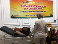 Cegah Kanker Serviks Sejak Dini, Polres Jepara Lakukan Bakti Kesehatan Pemeriksaan PAP Smear