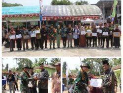 Resmi Dibuka TNI Manunggal Membangun Desa (TMMD) Sengkuyung Tahap IV Kodim 0719 Jepara TA. 2024