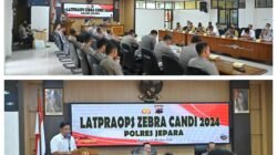 Polres Jepara Gelar Latpraops Zebra Candi 2024, Tekan Angka Pelanggaran dan Tingkatkan Kesadaran Masyarakat