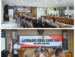 Polres Jepara Gelar Latpraops Zebra Candi 2024, Tekan Angka Pelanggaran dan Tingkatkan Kesadaran Masyarakat