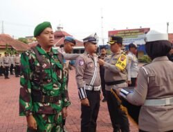 KASDIM 0719/Jepara Hadiri Apel Gelar Operasi Zebra Candi 2024.