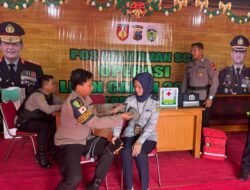 Subsatgas Dokkes Polres Jepara Berikan Layanan Kesehatan Guna Pastikan Kondisi Prima Saat Ops Lilin Candi 2024