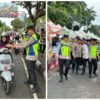 Kapolres Jepara Pimpin Patroli Dan Pengamanan Bazar Ramadan UMKM Hingga Berbagi Takjil Gratis Ke Masyarakat 