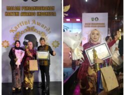 Nining Fitriani Ketua Bapemperda Kabupaten Jepara Terpilih Sebagai Perempuan Teladan dan Berprestasi di Bidang Politik