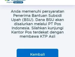 BSU 2025 Cair, Cek Namamu Disini!