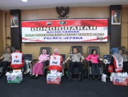 Setetes Darah untuk Negeri, Polres Jepara Gelar Donor Darah Sambut Hari Bhayangkara ke-79