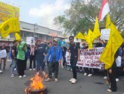 Mahasiswa PMII Pati Gelar Demo, Tuntut Bupati Temui Langsung soal Kenaikan PBB-P2