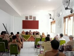 Pemerintah Kecamatan Tambakromo Gelar Rapat Evaluasi PBB-P2 2025, Himbau Sortir Data SPPT Secara Tepat dan Akurat