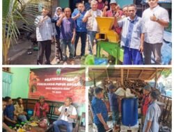 Cegah Kelangkaan Pupuk, Wakil Ketua DPRD Jepara Drs. H. Junarso Berikan Pelatihan Pengolahan Pupuk Organik