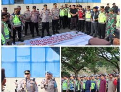 Laga Persijap Jepara Lawan Persib Bandung, Polres Turunkan Ratusan Personel Gabungan