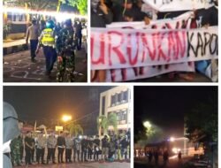 Aksi Demo “Revolusi Polri” Ricuh Tak Terkendali, polres Jepara Amankan 30 Demonstran
