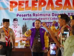 Bupati Pati Lepas Kontingen Kwarcab ke Raida XIII Kwarda Jateng
