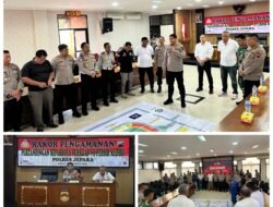 Jelang Laga Persijap vs Persik Kediri, Polres Jepara Gelar Rakor Siapkan Pengamanan Ketat