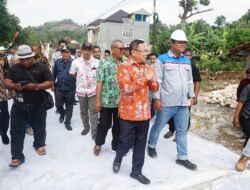Bupati Sudewo Tinjau Pembangunan Jalan Cengkalsewu–Batas Kudus