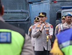 Amankan Laga Persijap Jepara Vs Persita Tangerang, Polres Jepara Terjunkan Ratusan Personel Gabunga