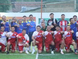 Perkuat Sinergi, Kapolres Jepara bersama Forkopimda Gelar Match Day Mini Soccer