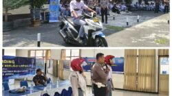 Satlantas Polres Jepara Edukasi Safety Riding Kepada Pelajar