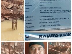 GNPK-RI Soroti Pembangunan Gedung Inspektorat Pekalongan, Diduga Ada Pelanggaran K3 Dan Material Berkarat