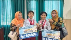 Gentala dan Nabila Harumkan Nama SDN Pati Kidul 01, Siap Berlaga di O2SN Tingkat Nasional di Bogor