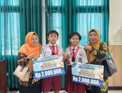 Gentala dan Nabila Harumkan Nama SDN Pati Kidul 01, Siap Berlaga di O2SN Tingkat Nasional di Bogor