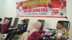 Rayakan HUT ke-74, Humas Polres Jepara Gelar Donor Darah sebagai Wujud Kepedulian Sosial
