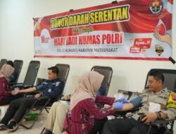 Rayakan HUT ke-74, Humas Polres Jepara Gelar Donor Darah sebagai Wujud Kepedulian Sosial